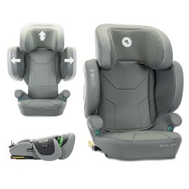 Scaun auto pentru copii, Growgo, Isofix, pliabil, protectii laterale extensibile, spatar reglabil, tetiera reglabila, 100-150 cm, 3-12 ani, Green