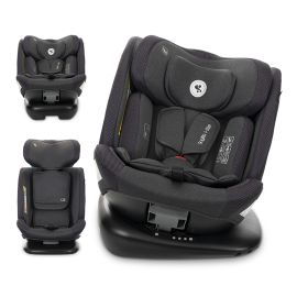 Scaun auto pentru copii, Sagitta, i-Size, rotativ 360, protectie laterala SPS, spatar reglabil, 0-12 ani, 40-150 cm, SPS, Black