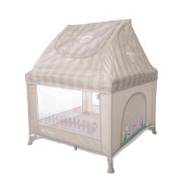 Tarc de joaca tip casuta, My Place, 100 x 100 x 125 cm, Beige