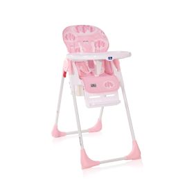Scaun de masa, Cryspi, reglabil, Pink Hearts