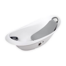 Set cadita cu reductor si suport accesorii, detasabile, Luxe Stars White