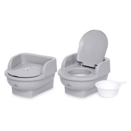 Minitoaleta pentru copii, 9 luni+, Zebra Grey