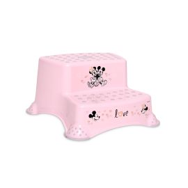 Inaltator dublu pentru baie, antiderapant, Disney, Minnie Light Pink