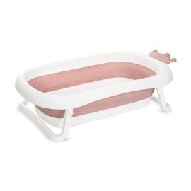 Cadita pliabila pentru bebelusi, 83 cm, cu dop de scurgere, Royal, Nordic Pink