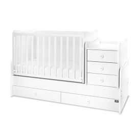 Mobilier Maxi Plus, 70x160 cm, transformabil, Trio White