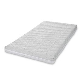 Saltea pat, Holiday, 60 x 120 x 10 cm, 2 straturi cocos si spuma elastica, Grey Sky