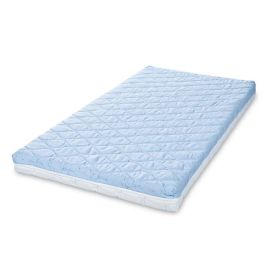 Saltea pat, Holiday, 60 x 120 x 10 cm, 2 straturi cocos si spuma elastica, Blue Sky