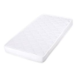 Saltea pat, Eco Tex, 60x120x10 cm, 2 straturi cocos si spuma elastica, White