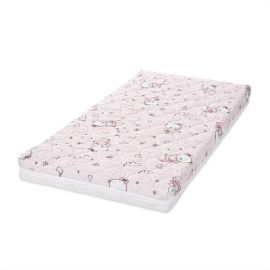 Saltea pat, Havana, 60 x 120 x 10 cm, cocos si spuma elastica, Pink Ballerina Bear
