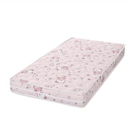 Saltea pat Relax, 60 x 120 x 10 cm, spuma elastica, Pink Ballerina Bear