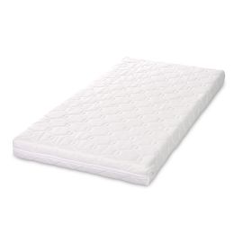 Saltea pat Havana Premium, 60 x 120 x 10 cm, cocos si spuma elastica, White
