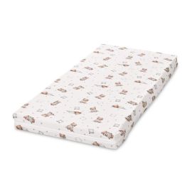 Saltea patut balansoar First Dreams, 90 x 42 x 6 cm, spuma elastica, Bear and Pilow Beige