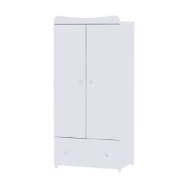 Dulap garderoba, Exclusive, 80x57x178 cm, 2 usi, White