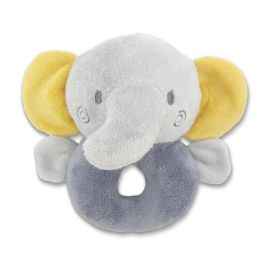 Jucarie de plus, Elefant gri, 11 cm, zornaitoare, 0 luni+