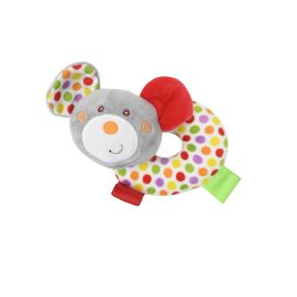 Jucarie de plus, gogoasa cu cap de soricel, 11 cm, zornaitoare, 0 luni+