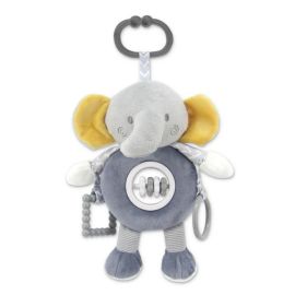 Jucarie de plus, de activitate, Elefant gri, 24 cm, 0 luni+