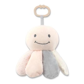 Jucarie din plus, de activitate, Octopus, Natural Beige, 0 luni+