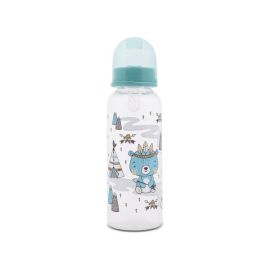 Biberon cu capac, 0 luni+, 250 ml, Aqua Blue