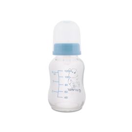 Biberon din sticla 120 ml Moonlight Blue