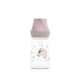 Biberon, My Friend, tetina moale din silicon, 0 luni+, 125 ml, Mellow Rose