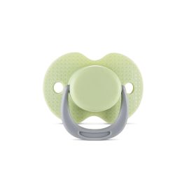 Suzeta cu capac, silicon moale, 0 luni+, Fresh Green