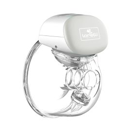 Pompa de san electrica, portabila, design ergonomic, Hands Free, cu modul masaj, Grey