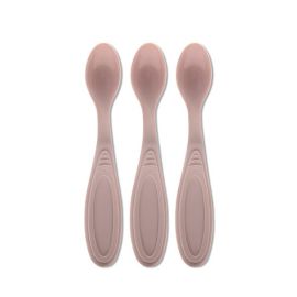 Set de 3 lingurite, margine rotunjita, 6 luni+, My Friend, Mellow Rose
