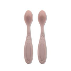 Set de 2 lingurite, margine rotunjita, 6 luni+, My Friend, Mellow Rose