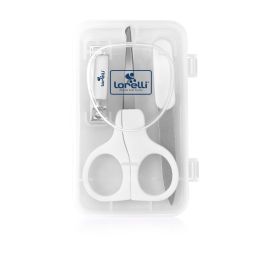 Set manichiura bebe, 3 piese, cu suport, White
