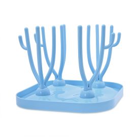 Suport pentru uscarea biberoanelor si accesoriilor Light Blue