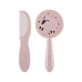 Set pieptan cu perie, 0 luni+, My Friend, Mellow Rose