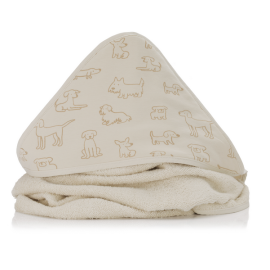 Prosop cu capison DOG Beige 75x75 cm. Fillikid