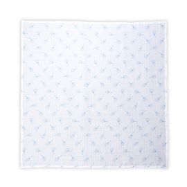 Scutec pled din muselina 80x80 cm, Aquatic Floral