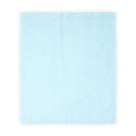 Paturica crosetata din bumbac, 75x100 cm, Blue