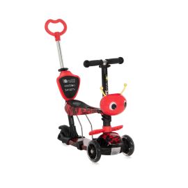 Trotineta pentru copii, Smart Plus, Red Fire