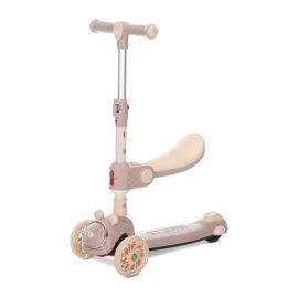 Trotineta pliabila, cu sezut pliabil, Swiftie, pana la 50 kg, Beige