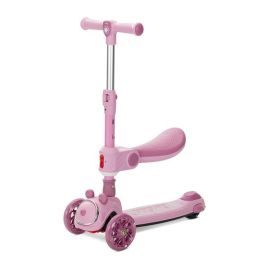 Trotineta pliabila, cu sezut pliabil, Swiftie, pana la 50 kg, Pink