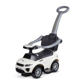 Masinuta de teren cu maner parental, Lorelli, muzica, sunete si lumini, 1-3 ani, White