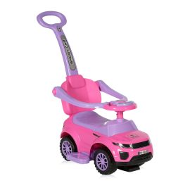 Masinuta de teren cu maner parental, Lorelli, muzica, sunete si  lumini, Pink