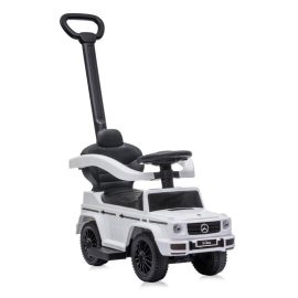 Masinuta de teren,  Mercedes-Benz G350D, maner parental, White