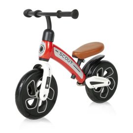 Bicicleta de echilibru Scout, de la 2 ani pana la 4 ani, roti mari, sa reglabila, Rosu cu Alb