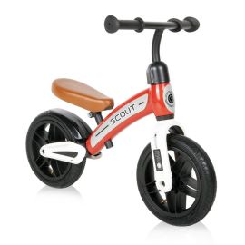 Bicicleta de echilibru Scout Air, roti cu camera si cauciuc, de la 2 ani pana la 4 ani, sa reglabila, Rosu