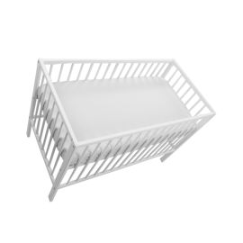 Cearceaf cu elastic MyKids Alb 120x60