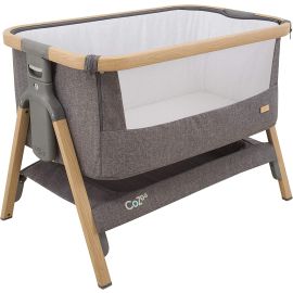 Tutti Bambini – Patut 2 in 1 co-sleeper CoZee Oak & Charcoal
