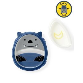 Skip Hop Set farfurie & bol Zoo Smart - Liliac