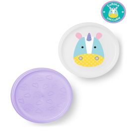 Skip Hop Set farfurii anti-alunecare - Unicorn