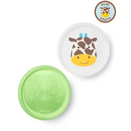 Skip Hop Set farfurii anti-alunecare - Girafa