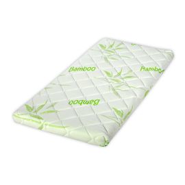 Saltea pat, Air Comfort Bamboo, 60x120x9 cm, husa bambus, spuma elastica cu canale