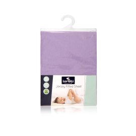 Cearsaf pat jersey, 60 x 120 cm Purple