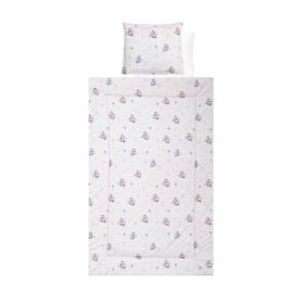 Set lenjerie pat 4 piese, bumbac ranforce, Blue Aeroplane
